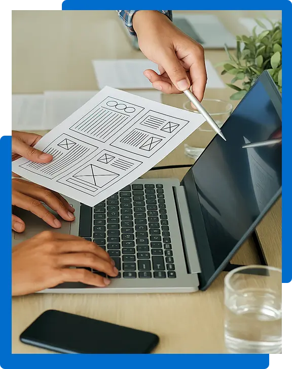 Team working together